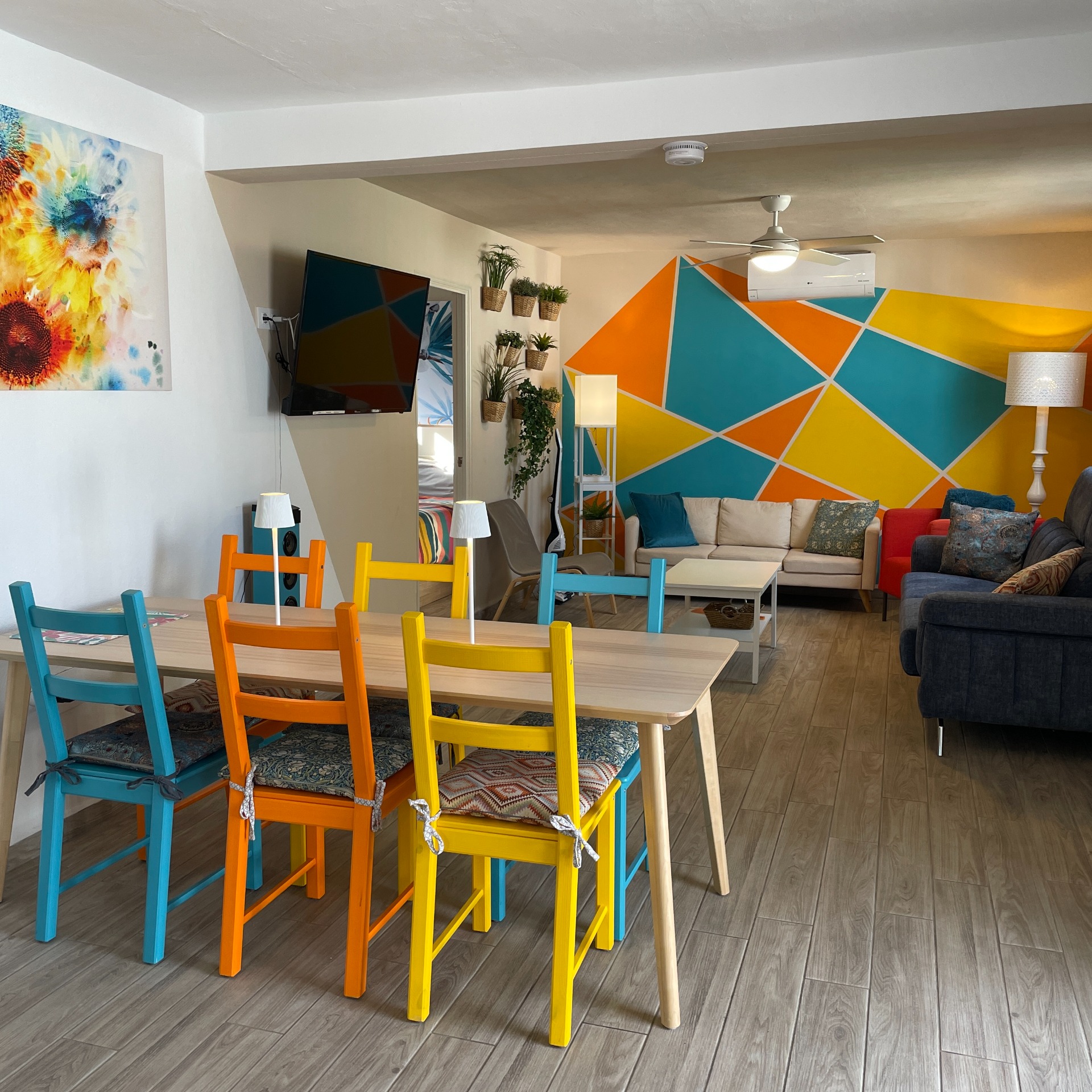 Dining and sitting room